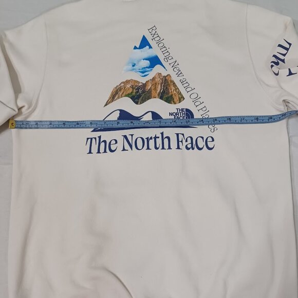 The North Face Mens Places We Love Pullover Hoodie Garden White Size Small Soft - Picture 11 of 16